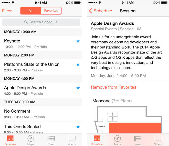 http://www.macfreak.nl/modules/news/images/Art.WWDC2014AppSchedule.jpg