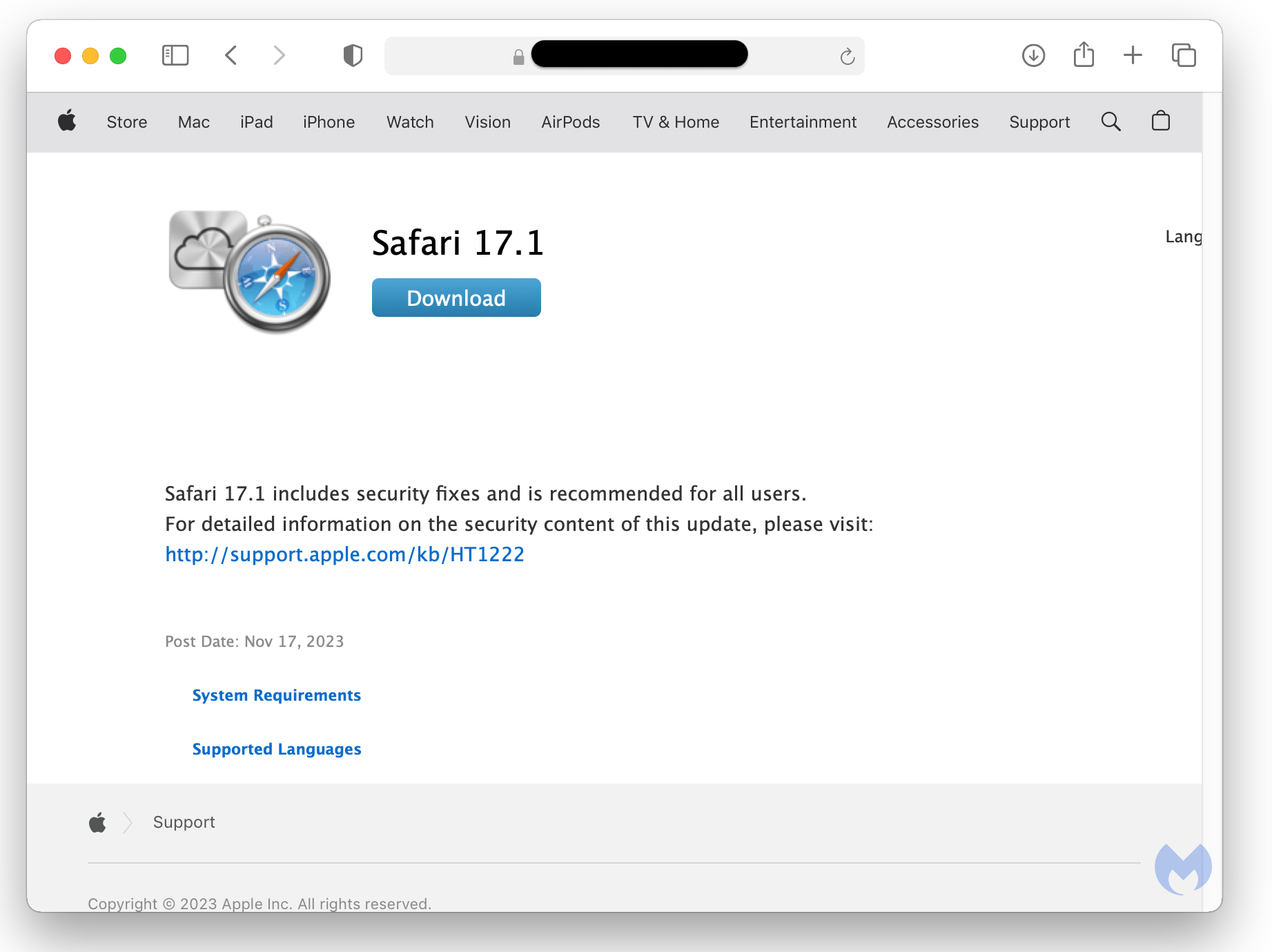 https://www.macfreak.nl/modules/news/images/zArt.SafariImitatieUpdateMalwarebytes.png