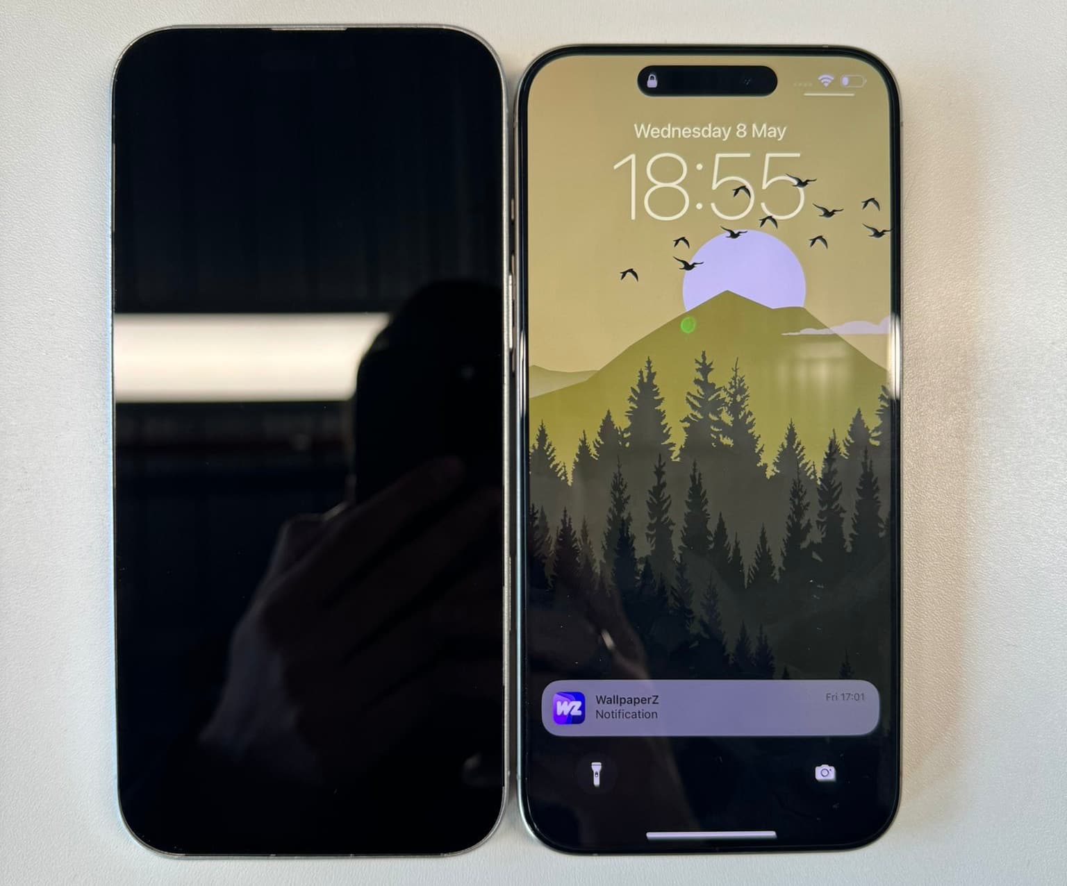 https://www.macfreak.nl/modules/news/images/zArt.iPhone15ProMaxiPhone16ProMaxVoorkantVergeleken.jpg